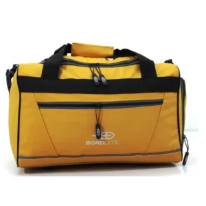 Ryanair Cabin Bag Under Seat Baggage 40x25x20cm Luggage Travel Case (Yellow with black Strip )